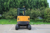Mini-excavatrice compacte sur chenilles d'occasion Yanmar 3 tonnes, rotation à 360 degrés, chenilles en caoutchouc, pelle hydraulique, machine de terrassement