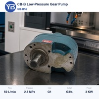 Pompe à engrenages hydraulique CB B 50, 50 LPM, 2,5 Mpa, sans moteur, en fonte, pour l'approvisionnement en huile de l'industrie légère, pour couplage OEM
