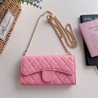 Sac à bandoulière en cuir pour téléphone, mini sac à main avec chaîne détachable, porte-monnaie pour femmes, vente en gros