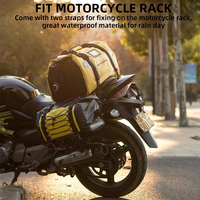 Sac de rangement de voyage en tissu PVC de haute qualité, sacoche de moto, sacoche de selle avec système de dégonflage d'air