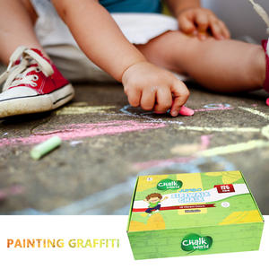 <span class=keywords><strong>Craies</strong></span> de <span class=keywords><strong>trottoir</strong></span> lavables colorées grand format, solution créative tout-en-un, lot de 126 <span class=keywords><strong>craies</strong></span> de <span class=keywords><strong>trottoir</strong></span> - Product Image 5