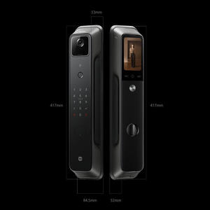 Serrure de porte intelligente Xiao--mi 4 Pro avec écran visuel, reconnaissance faciale, déverrouillage par empreinte digitale, déverrouillage à distance pour Mi Home - Product Image 3