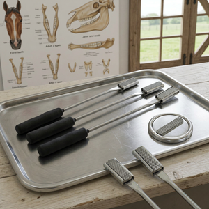 ชุดเครื่องมือขูดฟันม้า – ตะไบฟันม้าสำหรับการดูแลฟันสัตว์ - Product Image 4