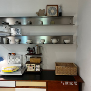 Mensola a Parete Multistrato a Forma di I in Acciaio Inossidabile, Espositore <span class=keywords><strong>per</strong></span> Decorazione Murale - Product Image 5