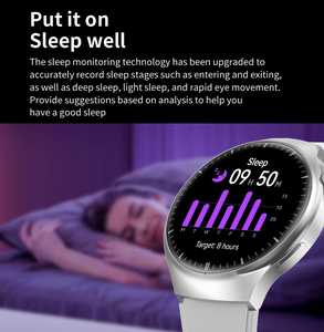 Vòng AI thông minh bằng giọng nói không dây sạc sức khỏe giám sát thể thao tập thể dục watch4 đồng hồ 4 Pro Đồng hồ thông minh Smartwatch - Product Image 3