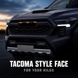 ชุดแต่งรอบคันแบบ Facelift สำหรับ Toyota Hilux Revo / Rocco (2016-2025) อัพเกรดเป็น Toyota Tacoma TRD Pro ปี 2024 - Product Image 1