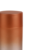 Duo de tubes cosmétiques pliables en plastique réutilisables de bouteille de déodorant pour les solutions extérieures compactes