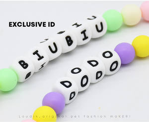 Collar de Silicona Personalizado con Nombre para Mascotas, Collar de Perro con Nombre DIY - Product Image 5