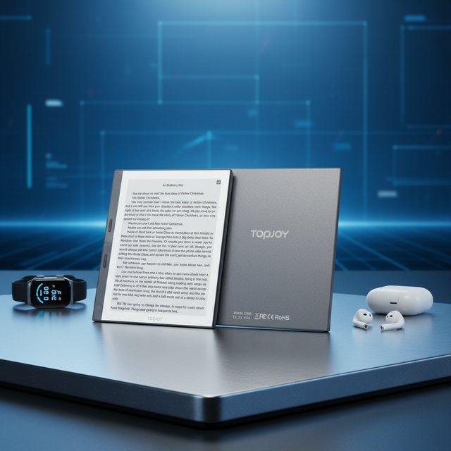 Ebook Reader with 5.76" E-INK Display Android 11920*680 Resolution Supports PDF & Multiple Formats for Book Lovers