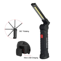 Lampe de travail pliante LED magnétique forte Shingel Torche LED appropriée Lampes de poche