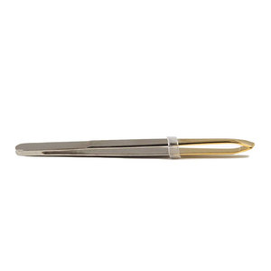 Pinzas para Cejas Reutilizables de Alta Calidad, Instrumentos de Belleza de Acero Inoxidable, Punta Inclinada, Diseño Ligero - Product Image 3