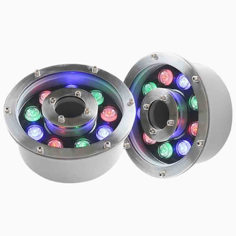 LED Swimming Pool Lights, Outdoor Lighting, Stainless Steel Lowvoltage Landscape Lighting, Villa Fountain Lights, RGB Spotlights