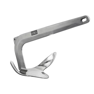 Bruce Anchor 316 Stainless Steel Marine Large Claw Anchor <b>Yacht</b> Boat Fixing Anchor 5KG 10KG 15KG 20KG 30KG - Product Image 4