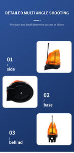 YET6141 Lampe LED clignotante étanche avec son, 12V 24V 220V, pour <span class=keywords><strong>porte</strong></span> <span class=keywords><strong>de</strong></span> <span class=keywords><strong>garage</strong></span>, <span class=keywords><strong>porte</strong></span> électrique, lampe d'avertissement - Product Image 3