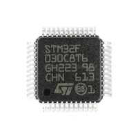 STM32F030C8T6 para Microcontrolador Cortex-M0 de 32 Bits, 64 KB de Memoria Flash, Paquete LQFP de 48 Pines, Componentes Electrónicos