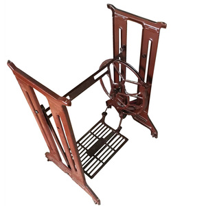 Autentica Macchina da Cucire a Pedale da Tavolo Domestica Vintage Marca Flying Man della Cina Meridionale per Tessuti Spessi Sarta Ape Farfalla - Product Image 2