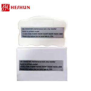 Heshun C9345 Resetter de puce de réservoir d'entretien pour Epson L15150 L15160 L15158 L6578 Wf-7820 7830 7840 48303820 16600 Et-16150 16650