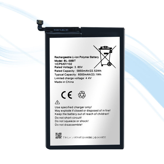 BL-58BT 6000mah High Quality KE6 LC7 LD7 Battery for Tecno Pouvoir 4 Pro Pova Spark 6 Air Power 2 Battery