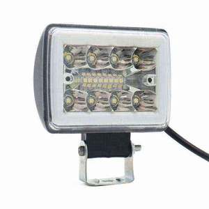 Bán buôn phụ trợ vuông LED đèn sương mù cho xe 1200lm LED sương mù xe máy Đèn với RGB Halo - Product Image 2