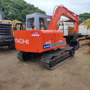 Mini-excavatrice sur chenilles Hitachi EX60-1 d'occasion en bon état, capacité de la benne de 0,8 m³ - Product Image 1