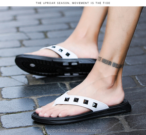 Zapatillas fábricas decoración ligera Eva zapatillas playa <span class=keywords><strong>chanclas</strong></span> <span class=keywords><strong>para</strong></span> hombres - Product Image 3