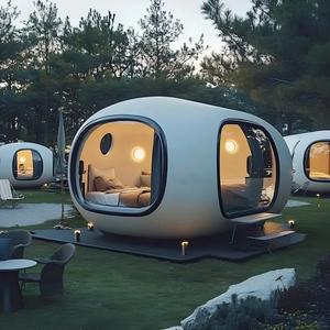Prix de gros : Maison capsule moderne, espace commercial, maison mobile capsule spatiale - Product Image 4