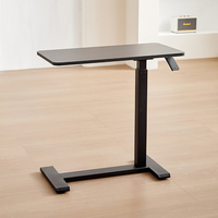 Meubles d'hôpital de haute qualité, table réglable mobile pour manger au lit, table de chevet d'hôpital