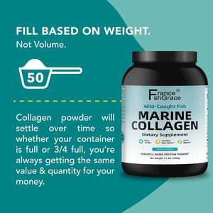 Suplemento de Colágeno Marino en Polvo con Etiqueta Personalizada para Piel, Cabello, Uñas y Articulaciones para Adultos - Product Image 2