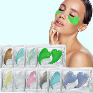 Bosman, Etiqueta Privada, venta al por mayor, hoja moderna de lujo, descanso en frío, refrigeración, cristal, colágeno, hidrogel, <span class=keywords><strong>Gel</strong></span>, paquete, máscara para <span class=keywords><strong>ojos</strong></span> - Product Image 1