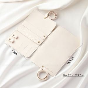 PandaSew porta gioielli da viaggio Organizer rotolo gioielli sacchetto di stoccaggio personalizzato borsa gioielli con Logo personalizzato - Product Image 5