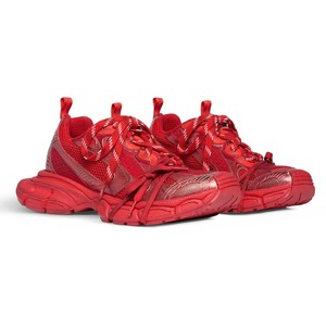 Zapatillas deportivas de malla negras y plateadas para hombre y mujer, zapatillas de plataforma con efecto desgastado, calzado informal ligero y transpirable. - Product Image 3