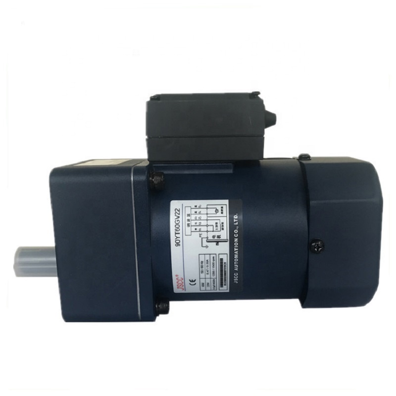Низкошумный мотор JSCC 90YT60GV22 с регулируемой скоростью и коробка передач 90GF5H 90GK(F)30RC для промышленного производства