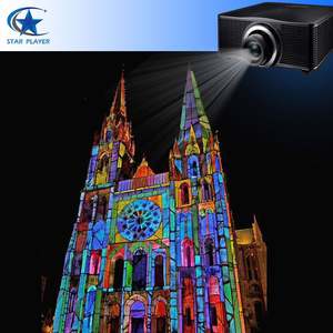 Projecteur multimédia professionnel STAR PLAYER HW6000U, <span class=keywords><strong>cartographie</strong></span> laser holographique 7D, 20000 lumens, étanche IP54, HDMI, 30W, extérieur - Product Image 4