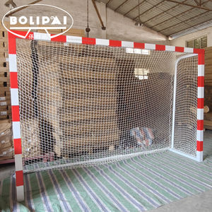 Usine fabrique des buts <span class=keywords><strong>de</strong></span> handball en alliage d'aluminium ou en acier <span class=keywords><strong>de</strong></span> 3*2m avec filets, poteau <span class=keywords><strong>de</strong></span> handball d'intérieur - Product Image 3