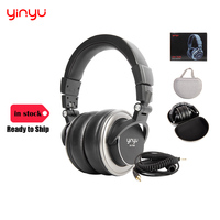 Headphone Studio Profesional Yinyu DH7600 Berkabel Over-Ear untuk Monitoring dan Pertunjukan Panggung