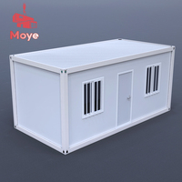 20 pieds Portable immeuble d'appartements de luxe maison modulaire moderne minuscule bureau préfabriqué maison en conteneur maison pliante bateau-maison