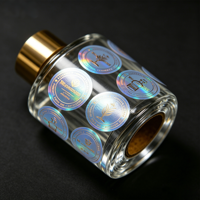 Etiquetas Adhesivas Personalizadas con Lámina Dorada UV para Licores y Bebidas Alcohólicas - Holograma Autoadhesivo Impermeable