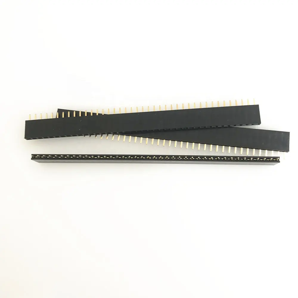 Single Row 40Pin 2.54mm female Pin Header Connector