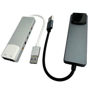 Kartu suara eksternal USB dengan <span class=keywords><strong>SPDIF</strong></span> Digital 5.1 7.1 suara Surround aluminium Alloy <span class=keywords><strong>Audio</strong></span> antarmuka untuk Home theater - Product Image 1