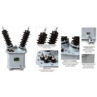 Transformateur de tension extérieur 24 kV JD2-24W JDX2-24W pour la mesure en sous-poste et la détection de fuite à la terre