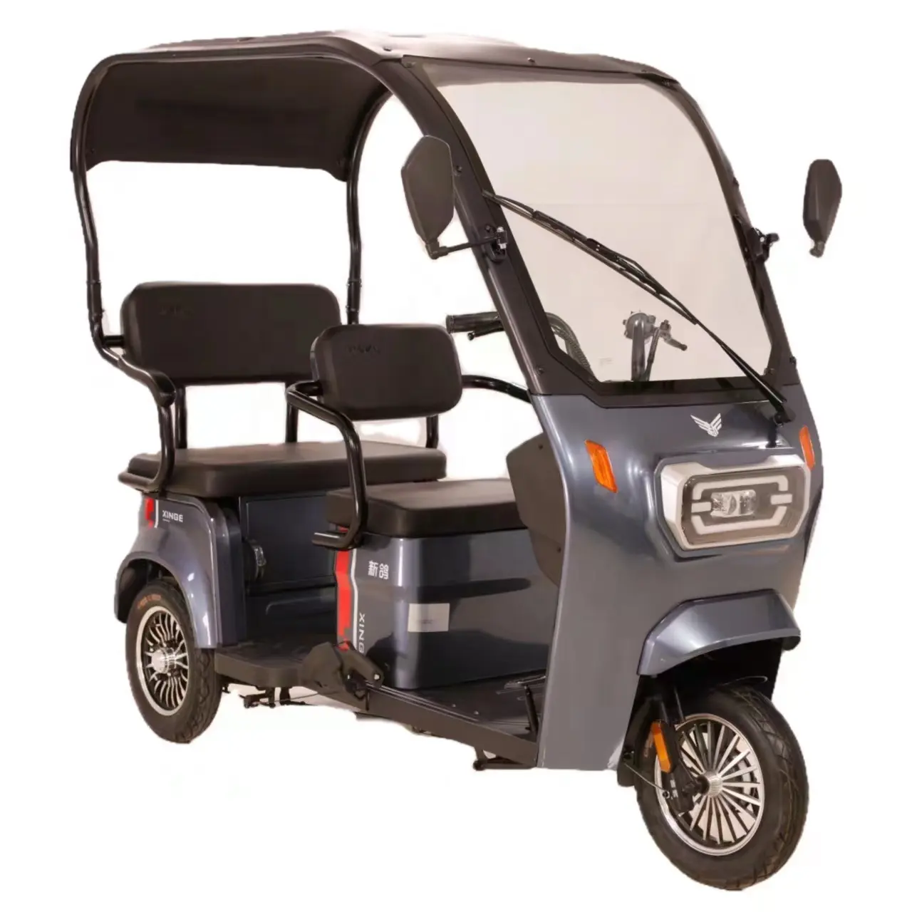 Good quality and best price big space electric passenger and cargo dual used tricycle