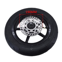 Ensemble de roues Supermoto avant/arrière de 12 pouces, jantes 2.50-12 et 3.00-12 avec pneus 90/90-12 et 120/70-12 pour vélo électrique Tuttio