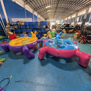 Jeux gonflables interactifs amusants de carnaval en plein air pour adultes, jeux de team building sur le thème des chenilles. - Product Image 6