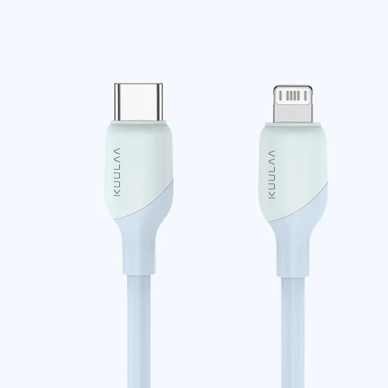 KUULAA Newest PD30w Fast Charging Type C to iphone Data Cable For 11 12 13 Pro Max mini iPhone