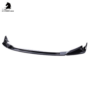 V2 Estilo ABS Material Brillo Negro Kit de carrocería delantera Labio de parachoques delantero para <span class=keywords><strong>BMW</strong></span> M3 M4 G80 G82 2021 + - Product Image 5