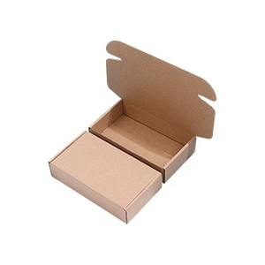 Caja de Envío Cuadrada de Papel Kraft, Caja de Cartón Corrugado Extra Resistente de 3 Capas para Comercio Electrónico - Product Image 1