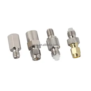 Brass Material FME Female To SMA Female Jack Straight Adapter Copper Connector RF Adapter in stock