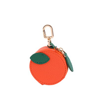 Creatieve schattige fruit portemonnee hanger aardbei minimalistische mini portemonnee sleutelhanger portemonnee opbergzak hangende decoratie