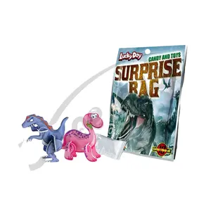 3D ปริศนาไดโนเสาร์ Candy Toy Surprise กระเป๋า