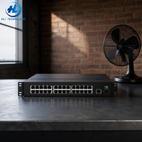 Switch de Fibra Óptica Gigabit SFP Empresarial de 24 Puertos 5700-28P-LI-24S-BAT con 4 Puertos Combo GE y Soporte para Batería Interna